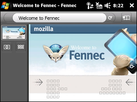 Fennec screen