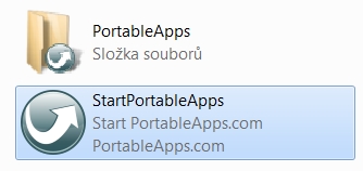 Portable Apps menu