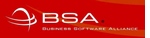 BSA logo red