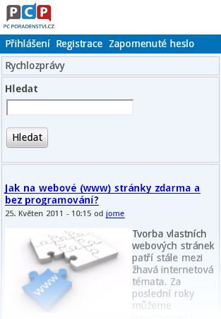 PCP on mobile