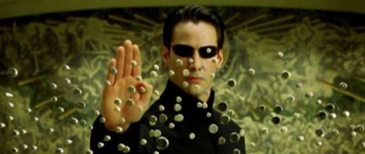 Neo z filmu Matrix