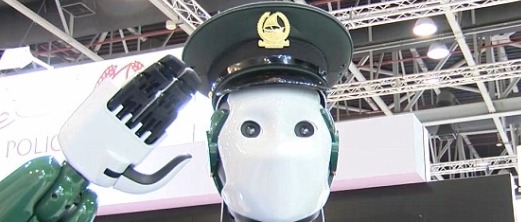 Policejní robot z Dubaje 