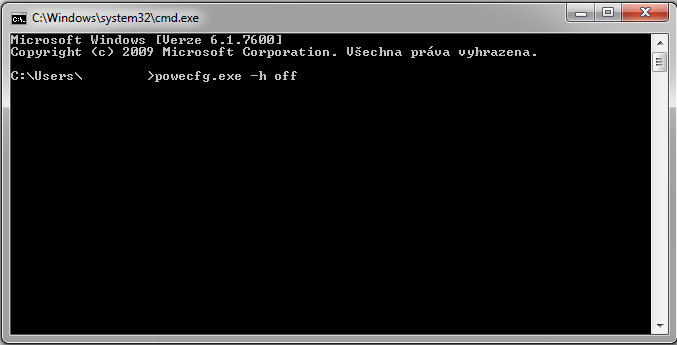 cmd powercfg