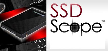 Transcend Scope software - SSD disk pod kontrolou