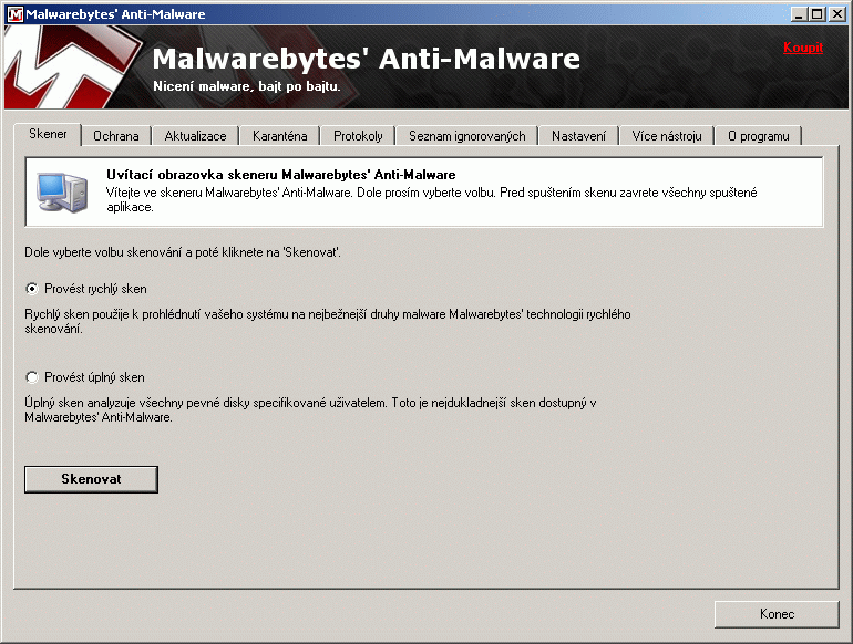 malwarebytes windows xp runtime error