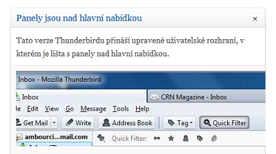 Thunderbird 11 - Co nového?