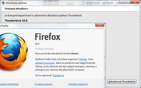 Thunderbird & Firefox 10 release