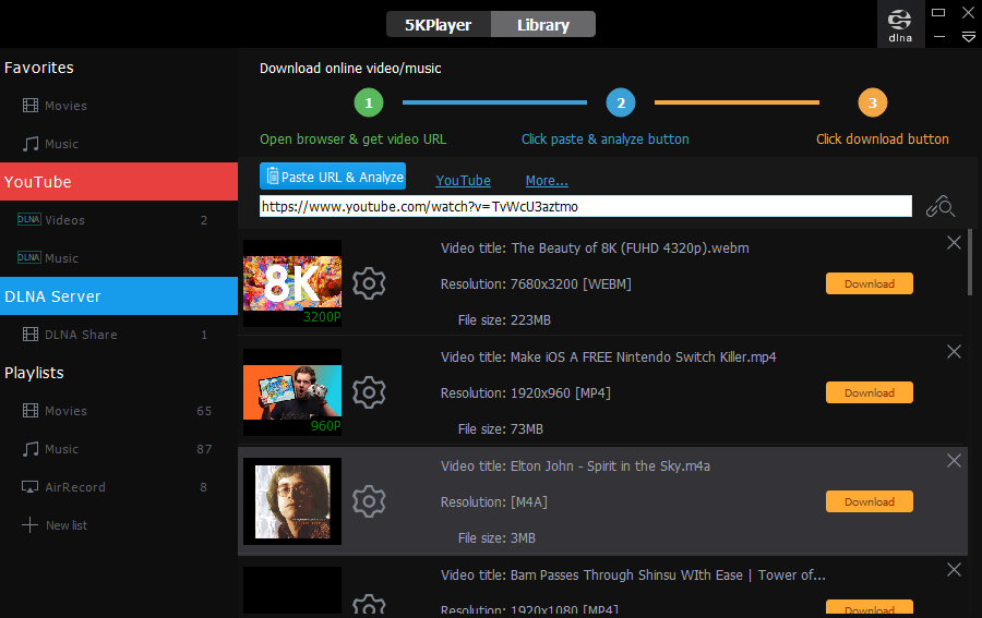5Kplayer