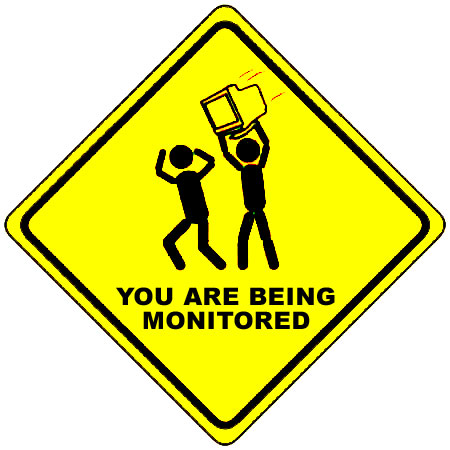 Jste monitorován